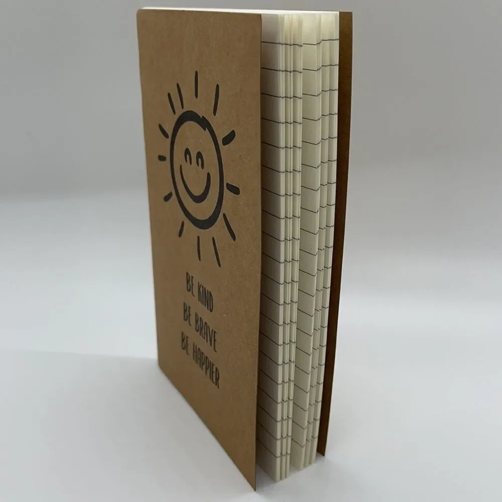 NWT Be Kind Be Brave Be Happy Notebook Journal